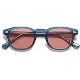 SOJOS Retro Small Round Sunglasses for Men Women Trendy Circle Style UV400 Lenses Unisex Sun Glasses SJ2251