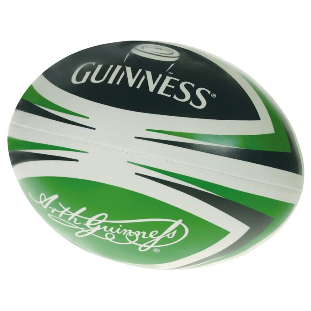Soft Guinness Rugby Ball Green, Back and White colour Amazon.co.uk Sports & Outdoors