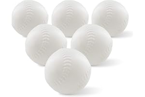 BOTABEE Toddler & Little Kids Replacement T Ball Baseball Balls - Oversized Tballs for Little Tikes TotSports T-Ball Set - 6 Set - Safe and Durable Design for Early Baseball Skills Development