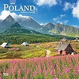 Poland 2019 12 x 12 Inch Monthly Square Wall Calendar, Scenic Travel Europe Warsaw Polish (Multiling by 