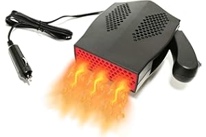 MICLSRS 12V Car Heater, Powerful 150W Heater for Cars, Efficient Window Defroster and Car Defroster, Ideal for 12V Vehicle