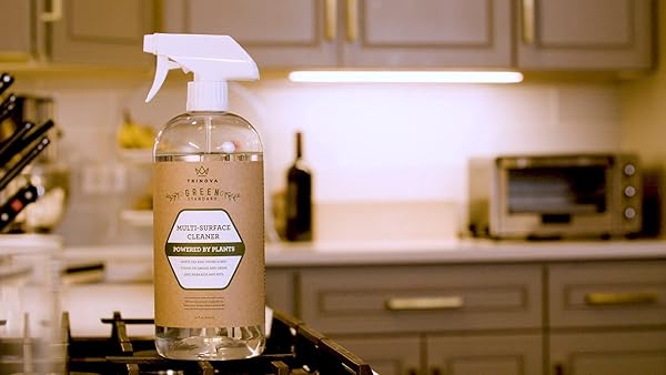 TRINOVA ALL PURPOSE CLEANER 2 PACK 32 OZ BOTTLES – SAFE & EFFECTIVE KITCHEN, BATHROOM & HOME CLEANER – CLEANER SPRAY