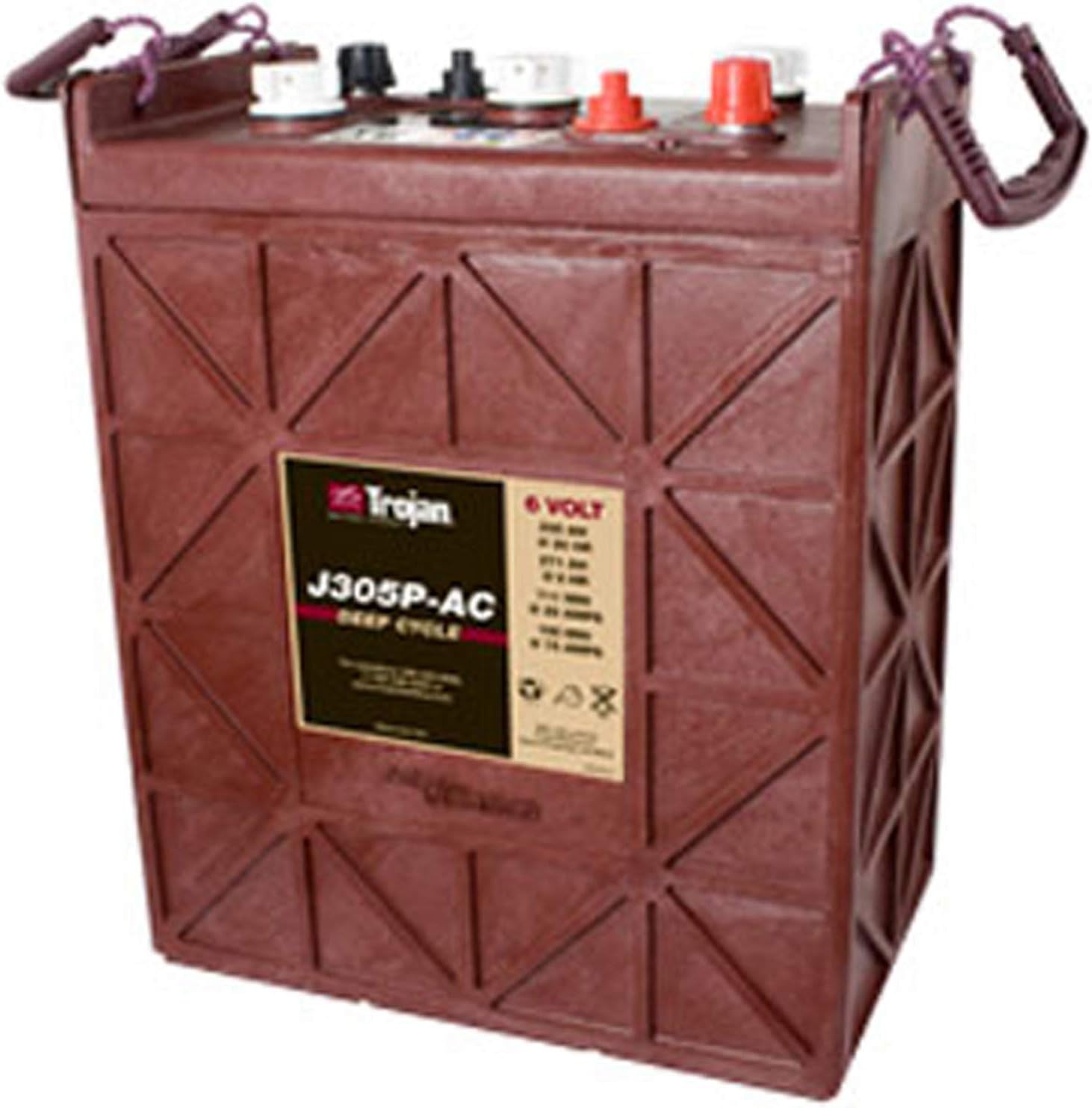 Trojan J305PAC 6V 330Ah Flooded Lead Acid Deep Cycle Battery FAST USA SHIP Amazon.ca Electronics
