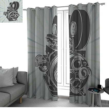 Amazon De Moderne Deko Verdunkelungsvorhange Fur Schlafzimmer Teenager Gummi Rebel Rocker Schuhe