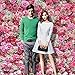 5x7ft Photography backdrops background Valentine's Day Spring Rose Wall Photo Backdrop Colorful Flowers newborn kids baby shower wedding studio