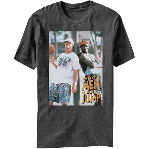 トップス 90s WHITE MEN CAN'T JUMP t shirt raptee 90s White Men Can't Jump 1992 Promo T-Shirt XL Vintage Movie