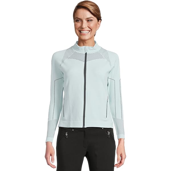 Jamie Sadock Women's Sunsense Dreamscape Print Long Sleeve 1/4 Zip