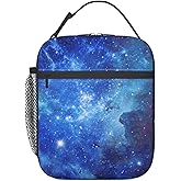 KUOAICY Galaxy Lunch Box Reusable Insulated Totes Lunch Bag Thermal Cooler For Boy Girls School Men Women Travel Beach Picnic