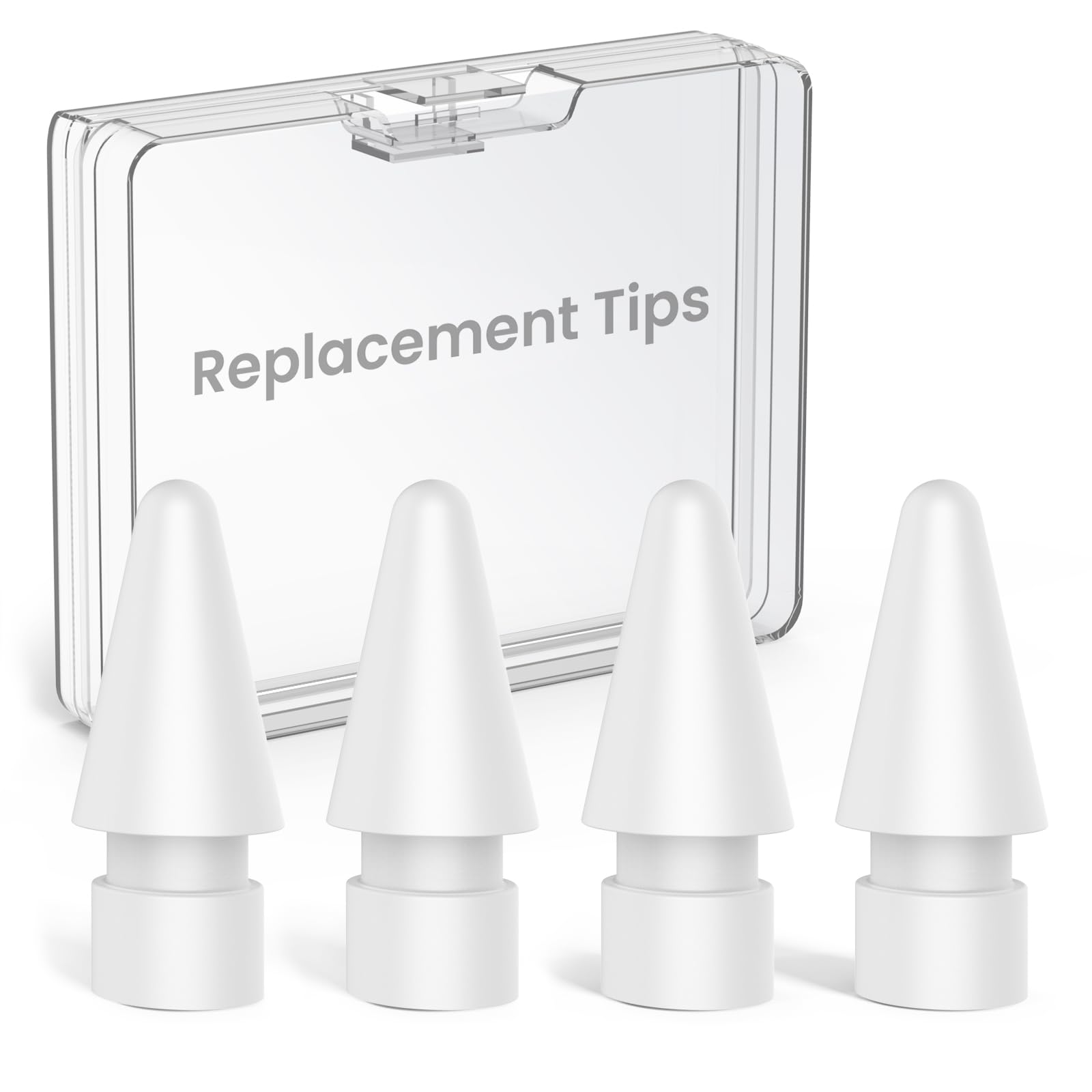 Delidigi Compatible with iPencil Tips, High Sensitivity Nibs Tips Replacement Compatible with iPencil 1st and 2nd Generation