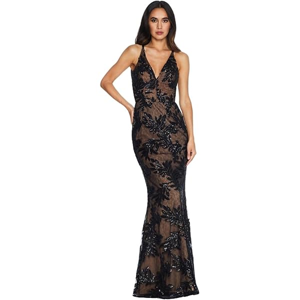 Dress the Population Womens Sharon Bodycon Maxi Special