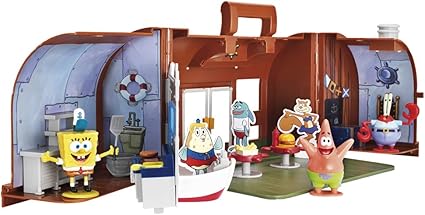 spongebob playset krusty krab