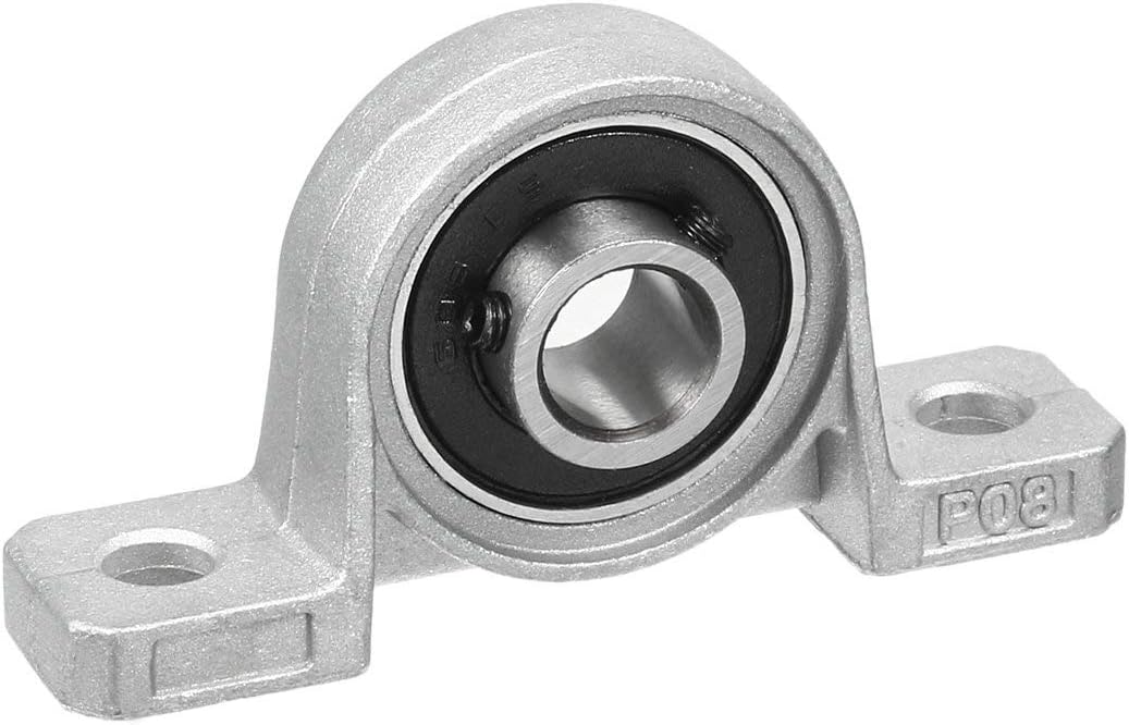 ARCELI 4pcs KP08 8mm Bore Zinc Alloy Inner Ball Mounted Pillow Block Insert Bearing - Image 4