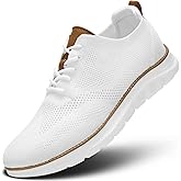 Mens Casual Dress Oxfords Shoes Fashion Mesh Work Business Walking Sneakers Comfortable Lightweight Soft Sole