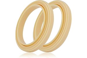 AYUSEB 54mm Silicone Steam Ring, 2Pcs Silicone Gasket Breville Accessories For Breville Espresso Machine 878/870/860/840/810/500/450/ Sage 500/870/875/880/810/878 No BPA Grouphead Gasket Replacement Part