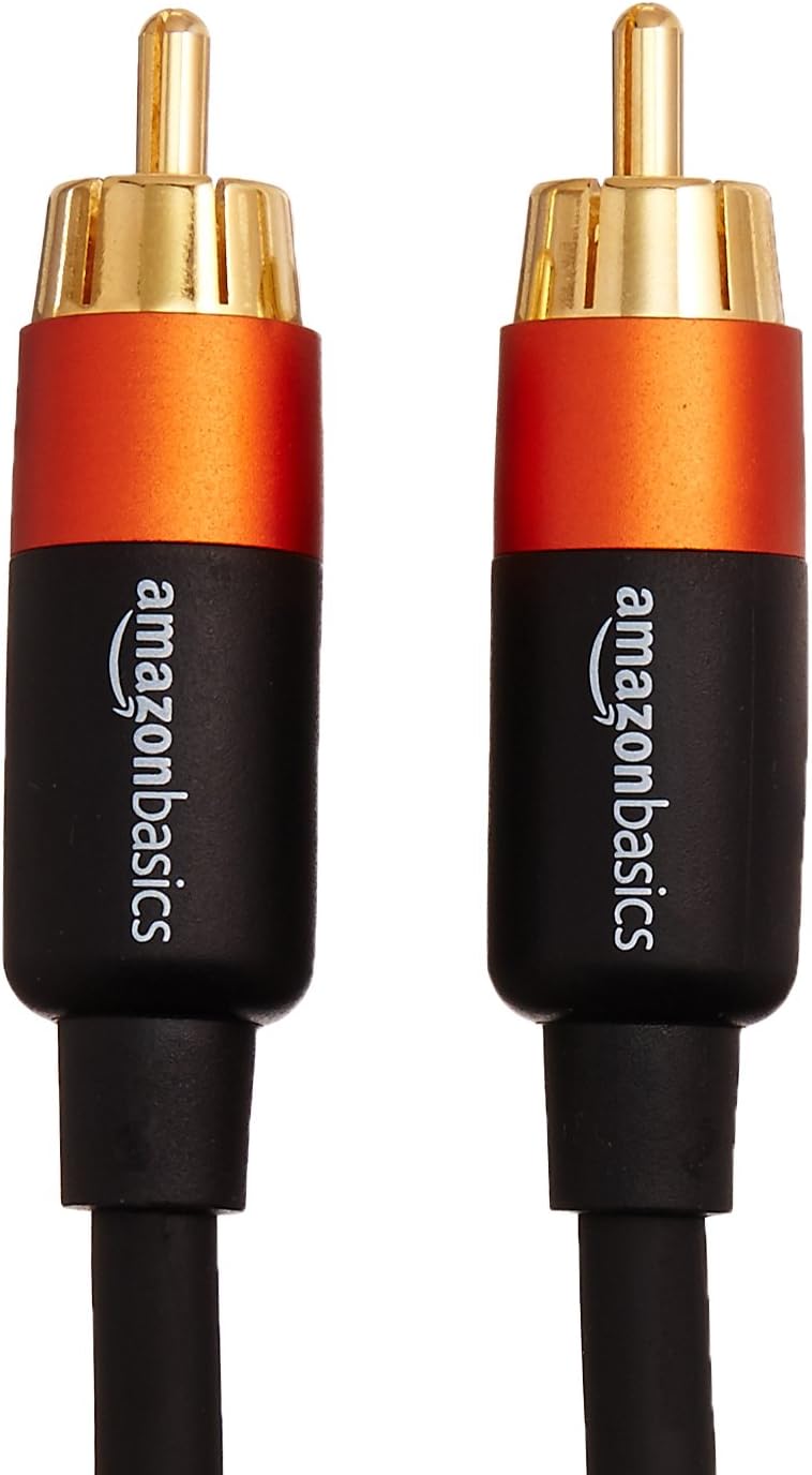 Basics Digital Audio RCA Compatible Coaxial Cable - 8 Feet: Electronics