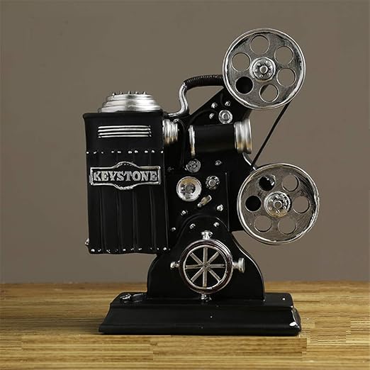 tobbrt Cerámica Decorativas Retro-Vintage Proyector De Película ...