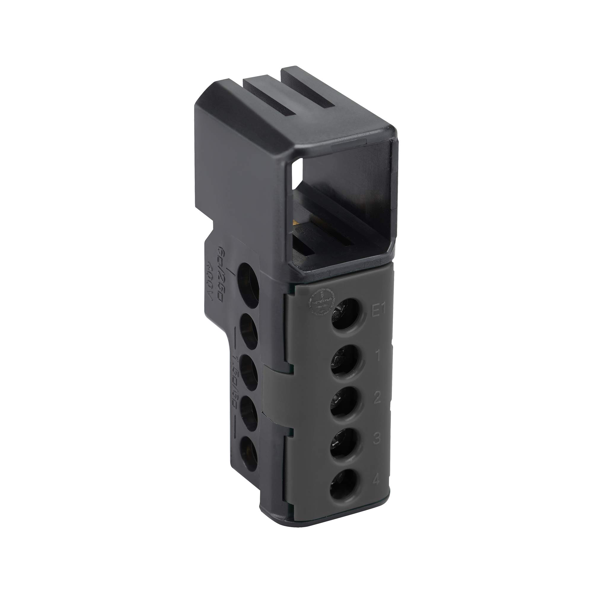 Debflex 707355 Phase Terminal Block 5 Holes Black
