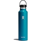 Hydro Flask 24 oz Standard Mouth Water Bottle with Flex Cap or Flex Straw