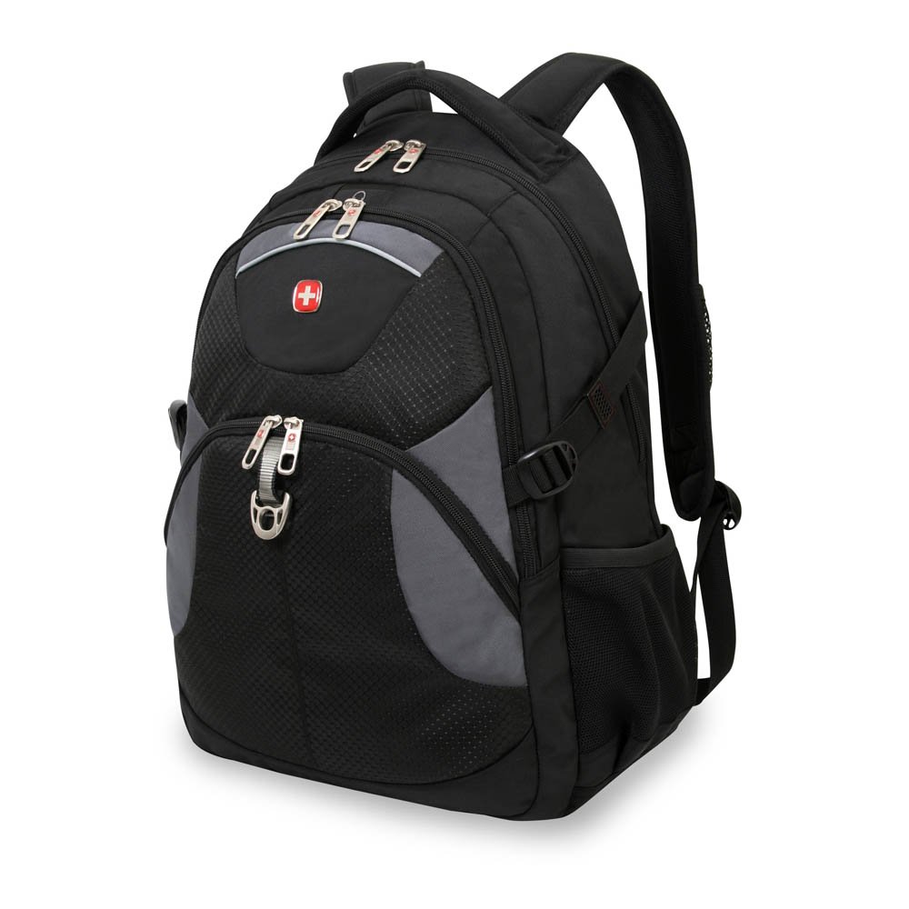 Wenger Rucksack Laptop 28 Liters Schwarz (Schwarz/Grau) SA3259204410
