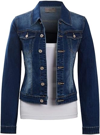 plus size denim jacket uk