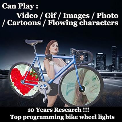 programmable bike light