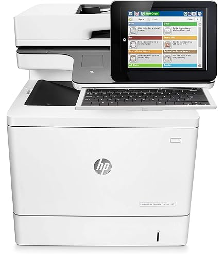 Amazon.com: HP Color LaserJet Enterprise MFP M577dn Duplex Printer