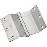 National Hardware N236-021 DPBF248 Swing Clear Hinge in Satin Chrome,3-1/2 Inch