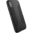 Speck Products Presidio Grip iPhone X Case, Black/Black