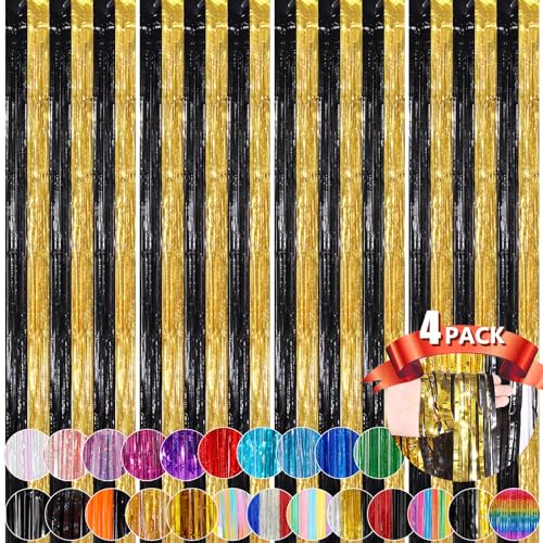 Foil fringe curtain pack