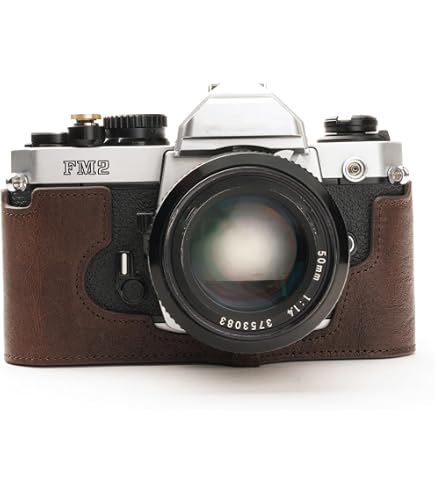 Amazon.com : FM2 Case, BolinUS Handmade Genuine Real Leather Half