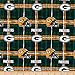 NFL Flannel Green Bay Packers Green/Yellow, Fabric by the Yard
