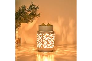 mocosa Ceramic Wax Melt Warmer,Wax Warmer for Scented Wax,Candle Wax Melter for mom, Fragrance Wax Melts for Home Decor(Dragonfly)