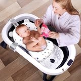 Aolso Newborn Bath Seat Support and Pad Non Slip Adjustable 0-3 Years view 7