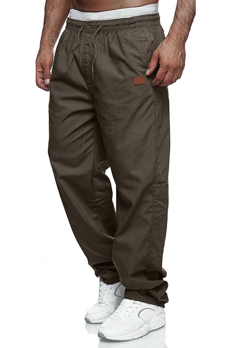 Pantalón Cargo Pantalon Deporte Hombre Algodon Pantalones