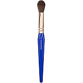 Bdellium Tools Professional Makeup Brush - Golden Triangle 940 Face Blending - With All Vegan and Soft Synthetic Fibers, For Facial Sculpting (Blue, 1pc)
