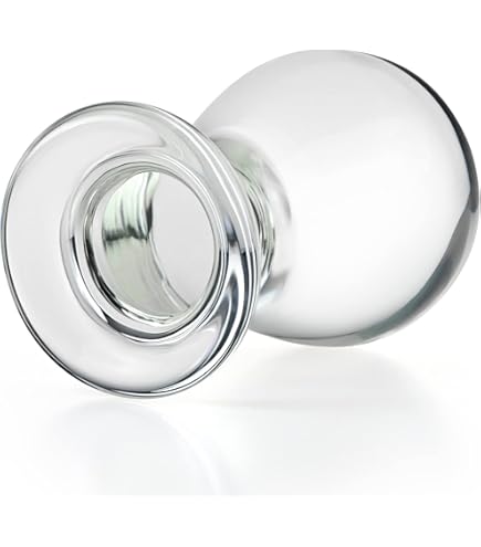 Amazon.com: Silicone Hollow Transparent Anal Plug Clear View for Women Men  : Health & Household