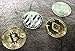 Cryptocurrency HODL's Gift Set - Bitcoin (BTC) Ethereum (ETH) Litecoin (LTC) Ripple (XRP) Gold & Silver Coins [Four Pack]