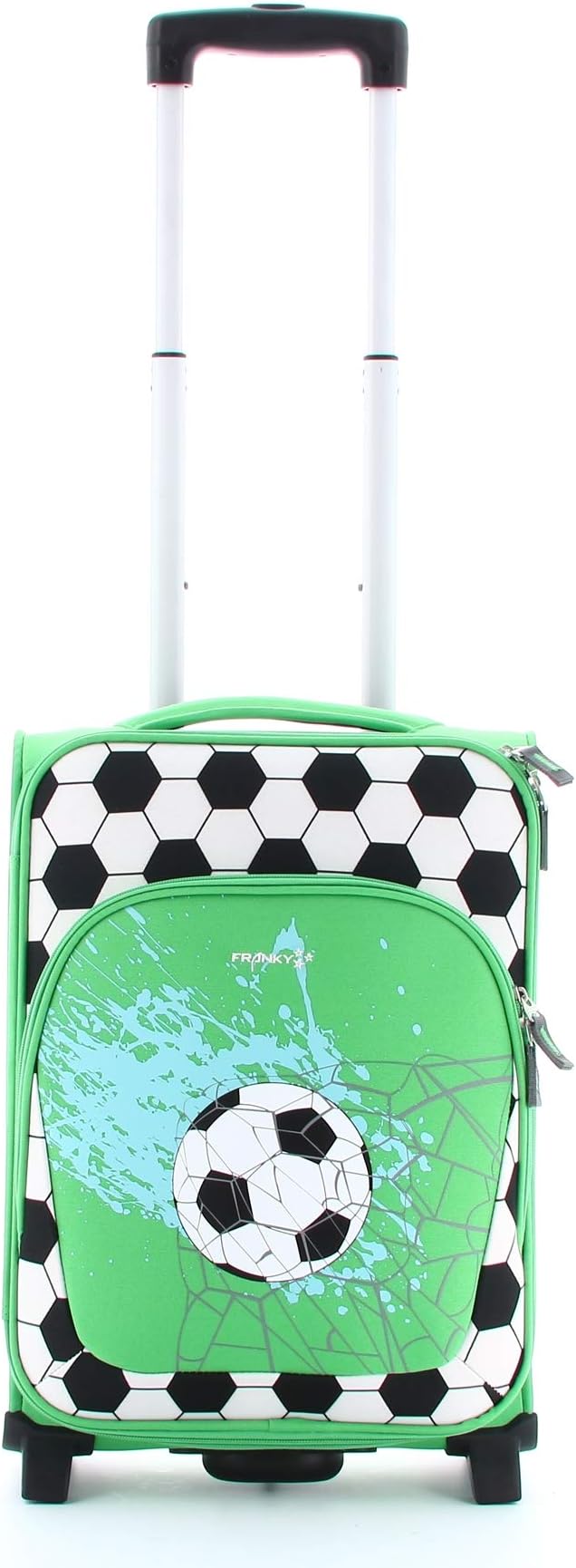 Franky KT2-EinhornChildren's Luggage Green Fussball XS