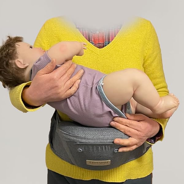 EBRSPN MULTIFUNCTIONAL LIGHTWEIGHT BABY STRAP CARRIER FOR DAD AND MOM, WAIST STOOL, SUITABLE FOR BREASTFEEDING, KANGAROO FRONT FACE STRAP, NEWBORN TO TODDLER