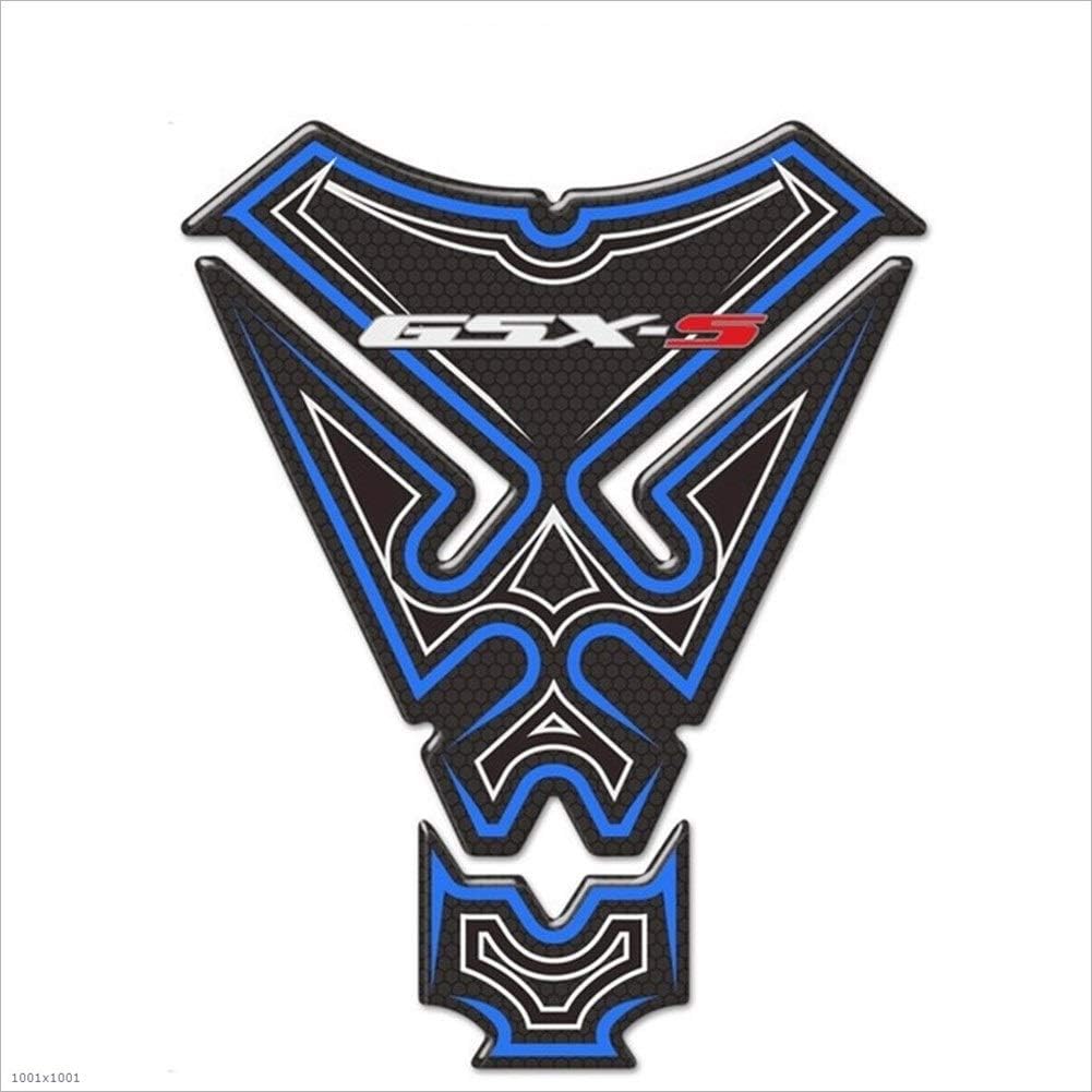 Protège-Réservoir 3D Moto Autocollant – Compatible Ninja 250 300 400 650 1000 ZX6R ZX10R – Protection Anti-Rayures