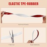Flintronic U-Shape Edge Banding 10m 18mm White TPE Self-Adhesive Furniture Edge view 5