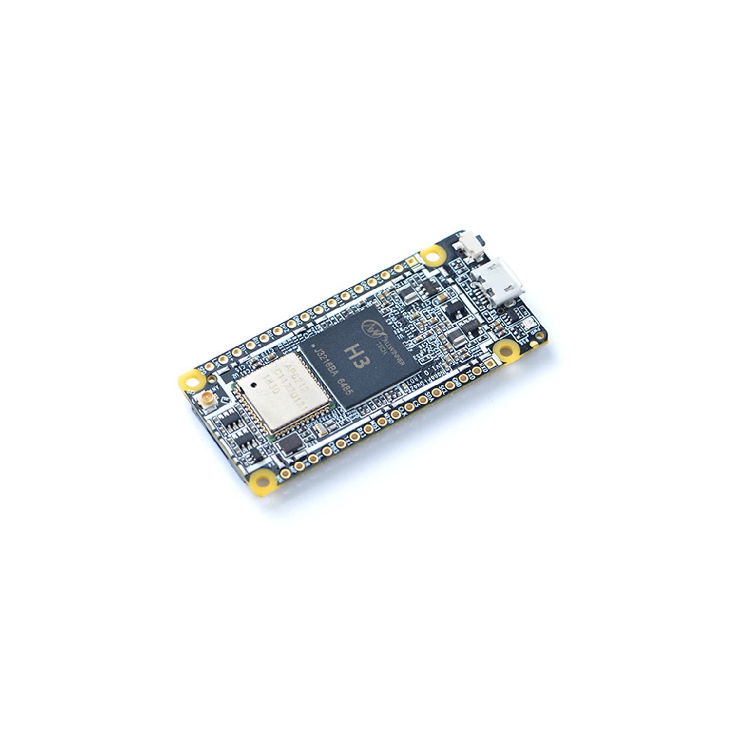 NanoPi Duo2 Allwinner H3 Open Source Quad-Core Cortex-A7 1.2GHz Linux Single Board Computer with DDR3 512MB RAM Onboard WiFi Bluetooth Module Supports WiringNP Python for IOT Development