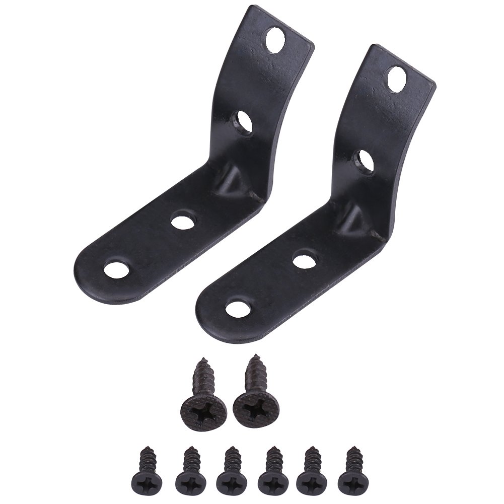 Hinge Repair, Black Glove Box Hinge Repair Kit for A4 S4 RS4 B6 8E 2002-2008