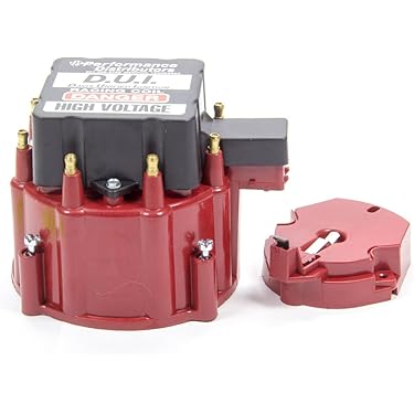 Pertronix D134600 Black Cast Distributor Cap For Small Block Chevy