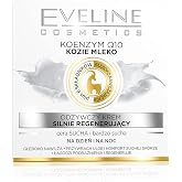 Eveline Cosmetics Nature Line Goats Milk Intensely Regenerating and Nourishing Day and Night Cream m, Reduce Wrinkles, Fine Lines, Even Skin Tone, Age Spots, Sun Spots with Coenzyme Q10 and Goats Milk