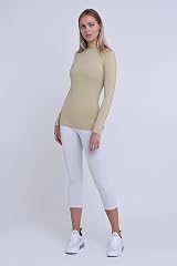 TCA Super Thermal Top Women Ladies Thermal Vest Sandstorm XS Ski Base Layer view 3