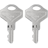 010 Key for Cash Drawer Fits for M-S 010R or 010L Locks | Replacement Many POS Registers Drawer Removable Compartment Key Lock(2 Pack)