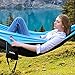 OlarHike Single Camping Hammock, Lightweight Portable Nylon Swing Hammocks with Tree Straps, 500lbs Capacity Hammock for Outdoor Indoor Backpacking Travel Beach Garden Yard