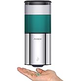 AIKE Automatic Wall Mount Liquid Soap Dispenser for Home and Commercial Bathroom 13.5oz IPX7 Waterproof,Polished Stainless Steel
