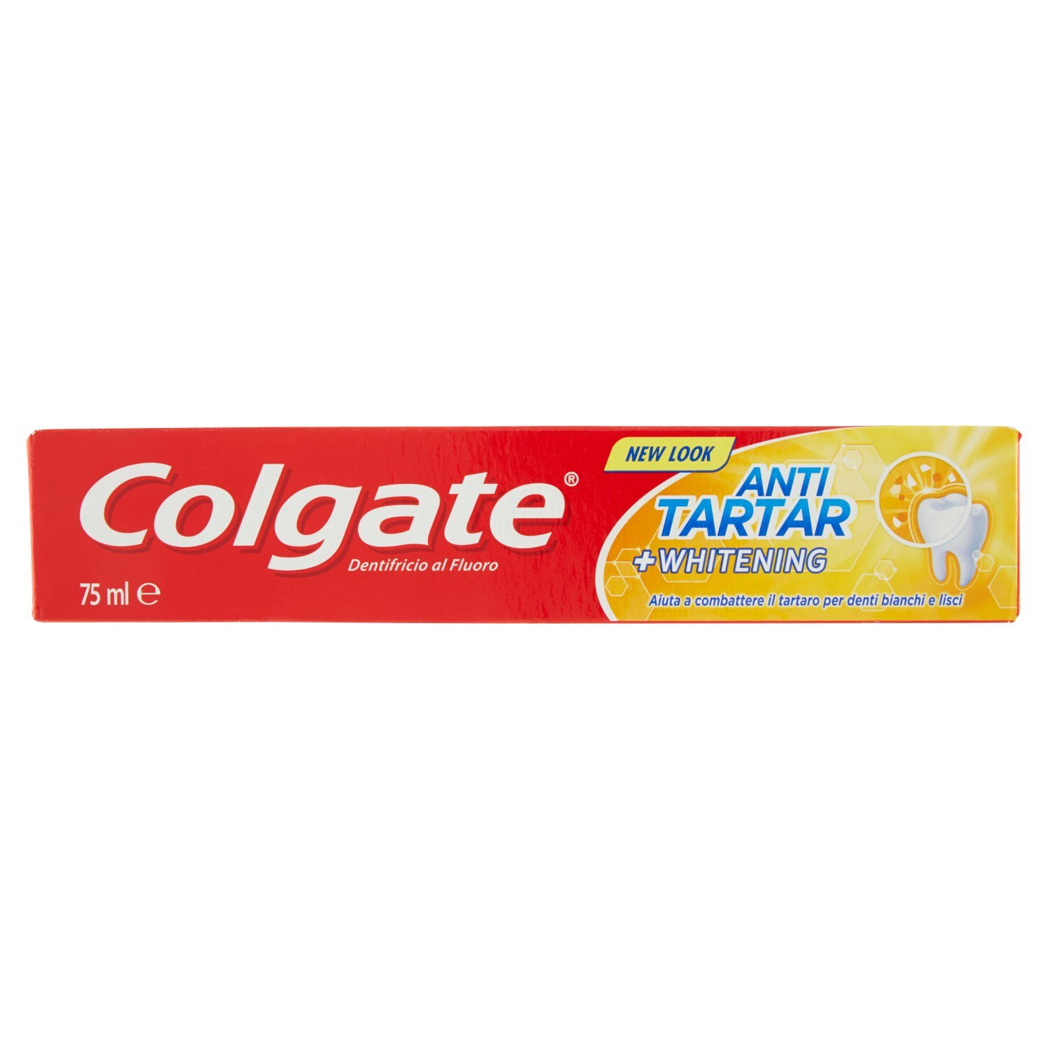 Colgate dentifricio anti tartaro + whitening antitartaro 75 ml